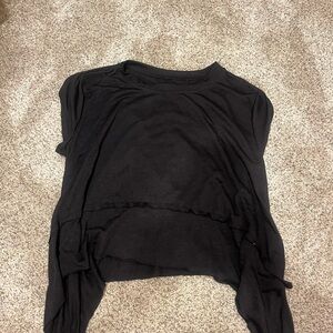 Black and White Women's Set of Tops